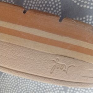 Reef Women's Tan and Cream Layered Platform Sandals